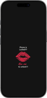 Силиконовый чехол Разблокируй-поцелуй для Apple iPhone 17 - 4372u-4031 изображение 