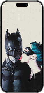 Силиконовый чехол Бэтмен для Apple iPhone 17 - 4678u-4031 изображение 