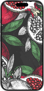 Силиконовый чехол Гранат для Apple iPhone 17 - 4692u-4031 изображение 