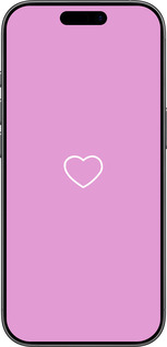 Силиконовый чехол Сердце 2 для Apple iPhone 17 - 4863u-4031 изображение 