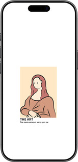 Силіконовий чехол The art для Apple iPhone 17 - 4890u-4031 изображение 