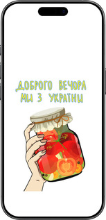 Силиконовый чехол Мы из Украины v4 для Apple iPhone 17 - 5253u-4031 изображение 