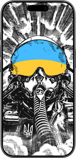 Силиконовый чехол Призрак Киева v3 для Apple iPhone 17 - 5307u-4031 изображение 