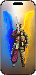 Силиконовый чехол Воин-Ангел для Apple iPhone 17 - 5317u-4031 изображение 