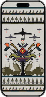 Силиконовый чехол Вышиванка UA для Apple iPhone 17 - 5446u-4031 изображение 