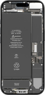 Силиконовый чехол Детали смартфона для Apple iPhone 17 - 5487u-4031 изображение 