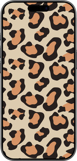 Силиконовый чехол Пятна леопарда v2 для Apple iPhone 17 - 5496u-4031 изображение 
