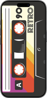 Силиконовый чехол Кассета с90 v4 для Apple iPhone 17 - 5532u-4031 изображение 