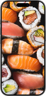 Силиконовый чехол Суши v3 для Apple iPhone 17 - 5540u-4031 изображение 