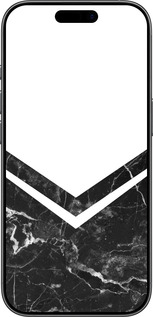 Силиконовый чехол Мраморный шеврон для Apple iPhone 17 - 5570u-4031 изображение 