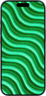 Силиконовый чехол Волнистые линии для Apple iPhone 17 - 5578u-4031 изображение 