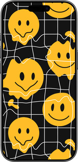 Силиконовый чехол Смайлы v3 для Apple iPhone 17 - 5623u-4031 изображение 