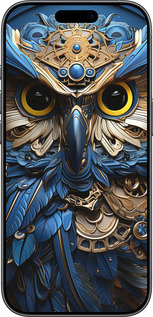 Силиконовый чехол Сова v2 для Apple iPhone 17 - 5649u-4031 изображение 