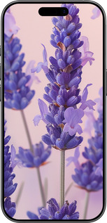 Силиконовый чехол Лаванда для Apple iPhone 17 - 6037u-4031 изображение 