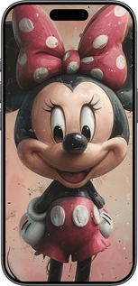 Силіконовий чехол Minnie Mouse для Apple iPhone 17 - 6054u-4031 изображение 