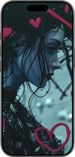 Силиконовый чехол XO Love v2 для Apple iPhone 17 - 6057u-4031 изображение 