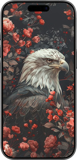 Силиконовый чехол Цветочный страж для Apple iPhone 17 - 6102u-4031 изображение 