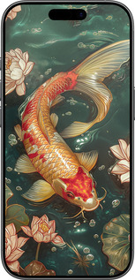 Силиконовый чехол Мелодия Лотоса для Apple iPhone 17 - 6106u-4031 изображение 