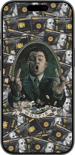 Силиконовый чехол Волк с валл стрит для Apple iPhone 17 - 6287u-4031 изображение 