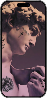 Силиконовый чехол Давид для Apple iPhone 17 - 6302u-4031 изображение 