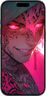 Силіконовий чехол Аніме демон 3 для Apple iPhone 17 - 6313u-4031 изображение 