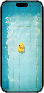 Силиконовый чехол Утенок для Apple iPhone 17 - 6323u-4031 изображение 