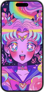 Силіконовий чехол Сейлор Мун 3 для Apple iPhone 17 - 6352u-4031 изображение 