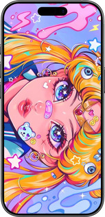 Силиконовый чехол Сейлор Мун 4 для Apple iPhone 17 - 6353u-4031 изображение 