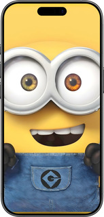 Силиконовый чехол Миньон для Apple iPhone 17 - 6389u-4031 изображение 