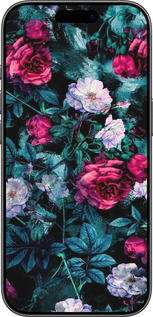 Силіконовий чехол Сад та троянди для Apple iPhone 17 - 6483u-4031 изображение 