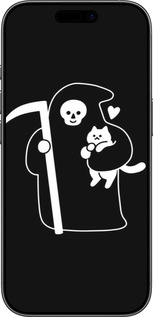 Силиконовый чехол С изображением Кошек для Apple iPhone 17 - 6485u-4031 изображение 