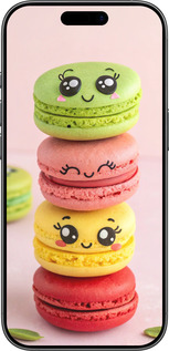 Силиконовый чехол Печенье для Apple iPhone 17 - 6693u-4031 изображение 