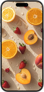 Силиконовый чехол Фрукты 3 для Apple iPhone 17 - 6703u-4031 изображение 