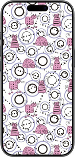 Силиконовый чехол Смешные коты для Apple iPhone 17 - 907u-4031 изображение 