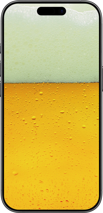 Силиконовый чехол Пиво для Apple iPhone 17 - 1145u-4031 изображение 