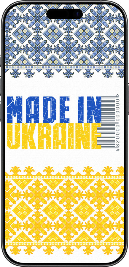 Силиконовый чехол Made in Ukraine для Apple iPhone 17 - 1146u-4031 изображение 