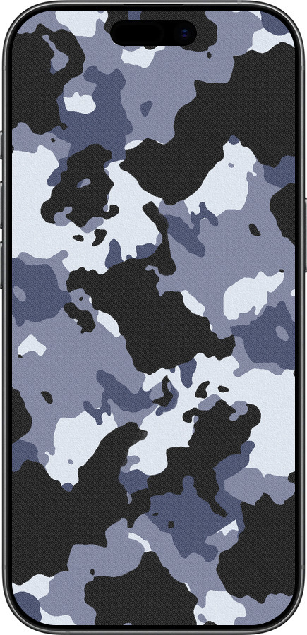 Силиконовый чехол Камуфляж v4 для Apple iPhone 17 - 1182u-4031 изображение 