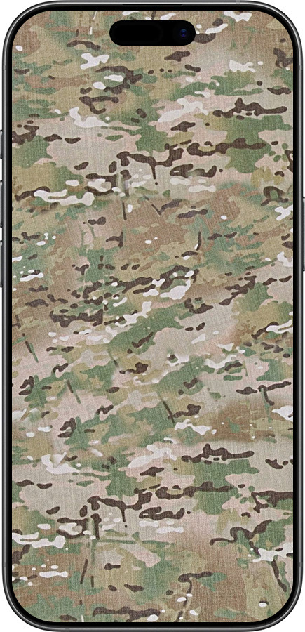 Силиконовый чехол Камуфляж v5 для Apple iPhone 17 - 1201u-4031 изображение 