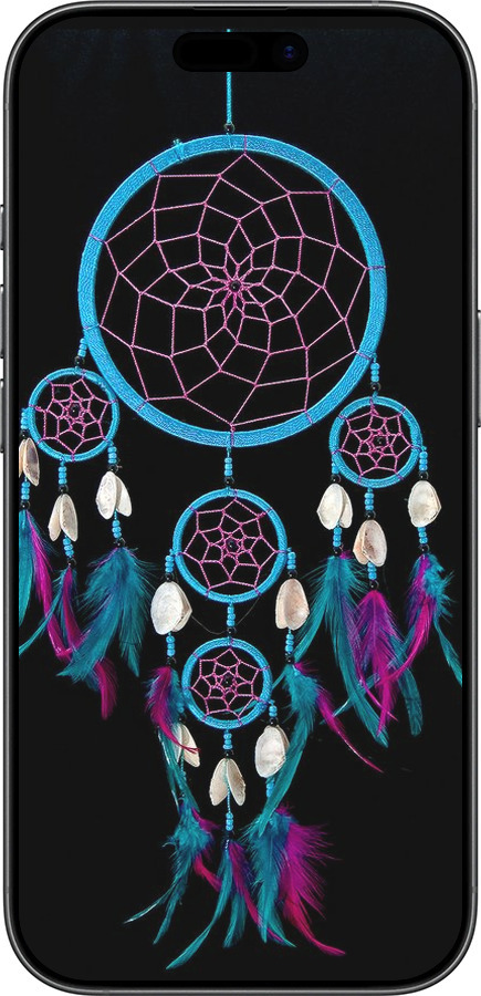 Силиконовый чехол Ловец снов для Apple iPhone 17 - 4070u-4031 изображение 