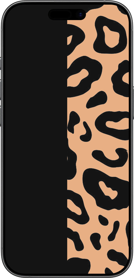 Силиконовый чехол Пятна леопарда для Apple iPhone 17 - 4269u-4031 изображение 