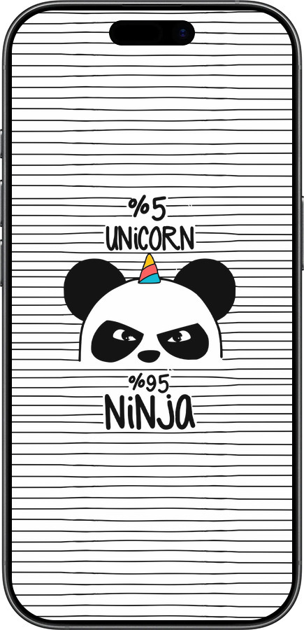 Силиконовый чехол Ниндзя для Apple iPhone 17 - 4281u-4031 изображение 