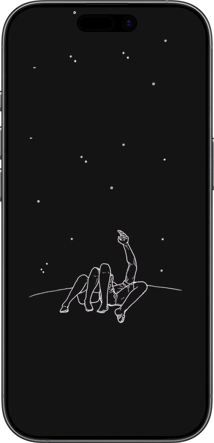 Силиконовый чехол Романтика для Apple iPhone 17 - 4306u-4031 изображение 