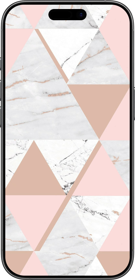 Силиконовый чехол Мраморная симметрия для Apple iPhone 17 - 4344u-4031 изображение 