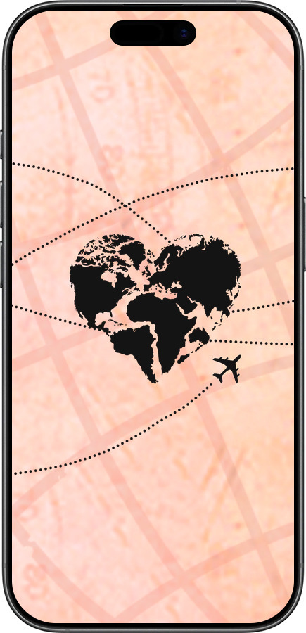 Силіконовий чехол Подорожуй для Apple iPhone 17 - 4607u-4031 изображение 