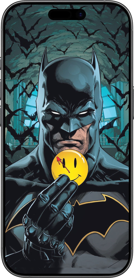 Силиконовый чехол Бэтмен 2 для Apple iPhone 17 - 4679u-4031 изображение 