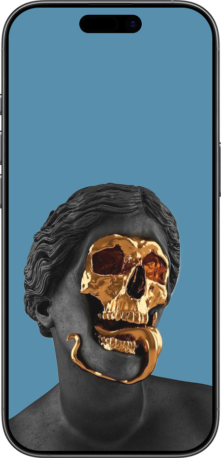 Силиконовый чехол Sculptures для Apple iPhone 17 - 4845u-4031 изображение 