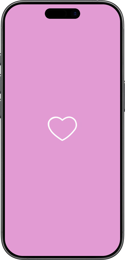 Силиконовый чехол Сердце 2 для Apple iPhone 17 - 4863u-4031 изображение 