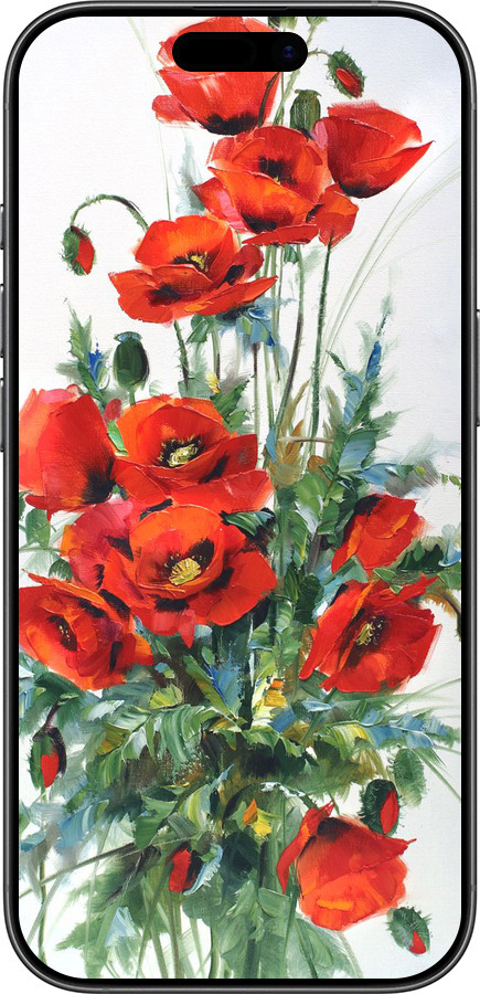 Силиконовый чехол Маки для Apple iPhone 17 - 523u-4031 изображение 