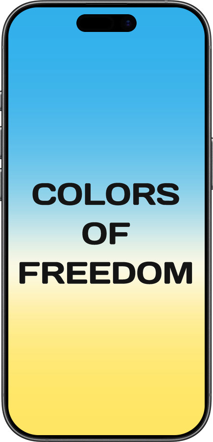 Силиконовый чехол Colors of Freedom для Apple iPhone 17 - 5453u-4031 изображение 