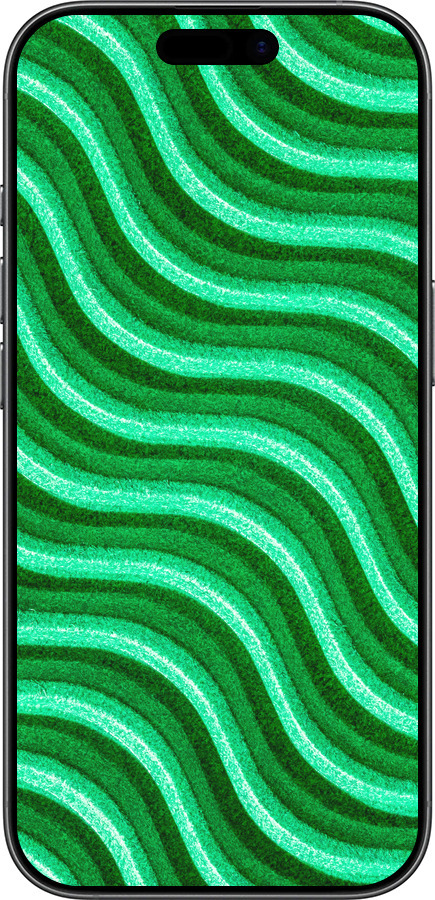 Силиконовый чехол Волнистые линии для Apple iPhone 17 - 5578u-4031 изображение 